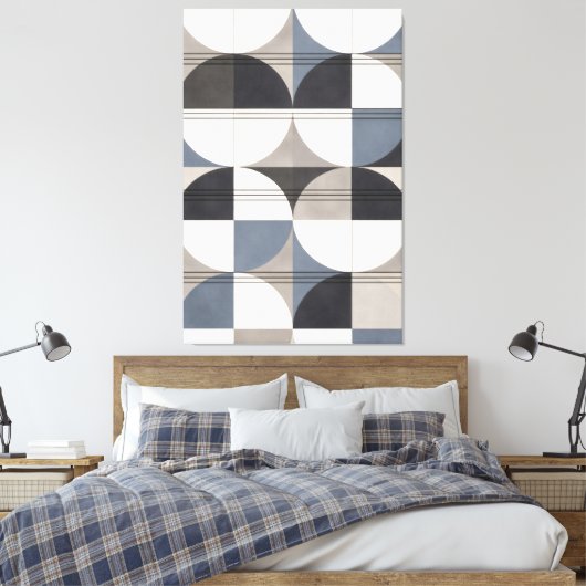 Aligned Silence Leinwanddruck (Insitu (Schlafzimmer))