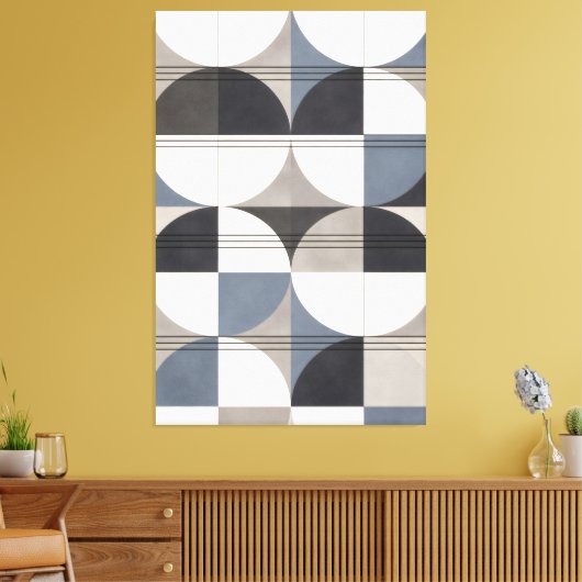 Aligned Silence Leinwanddruck (Insitu (Wohnzimmer))