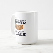 Alignierte Steine, Aligned Goals: Humorer Bricklay Kaffeetasse (Vorderseite Links)