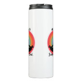 "Alignment Body Mind Soul" Chakra Meditation & Yog Thermosbecher (Rückseite)