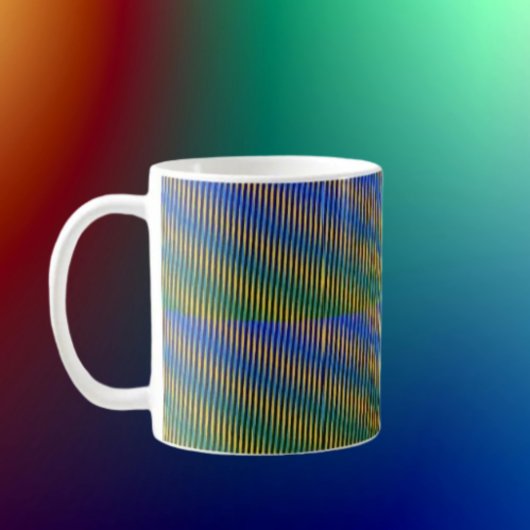 Alignment Energy | Abstrakte Linien Klassische Tas Kaffeetasse