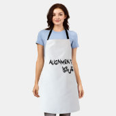 Alignment Issue Industrial Heavy Duty Canvas Schürze (Getragen)