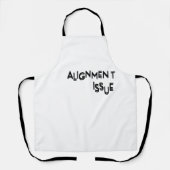 Alignment Issue Industrial Heavy Duty Canvas Schürze (Vorderseite)