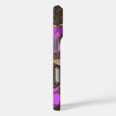 Ali'i Refuge Hawaiianischer Hibiskus Tiki Violet Case-Mate iPhone Hülle (Rückseite / Rechts)