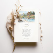 Alila Ventana Big Sur Wedding Einladung