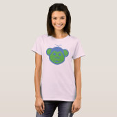 Alimon (Alien Monkey) Damen T-Shirt (Vorne ganz)