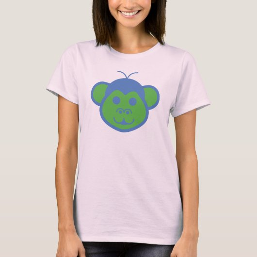 Alimon (Alien Monkey) Damen T-Shirt (Vorderseite)