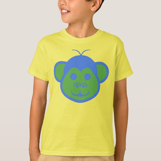 Alimon (Alien Monkey) Kids' Basic T - Shirt (Vorderseite)