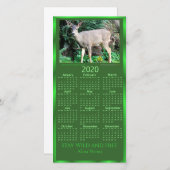 alina 2020 Kalenderkarte Feiertagskarte (Vorne/Hinten)