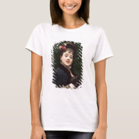 Aline Masson, das Künstlermodell (Öl auf Tafel)