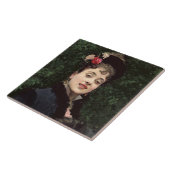 Aline Masson, das Modell des Künstlers (Öl auf Fliese (Seite)