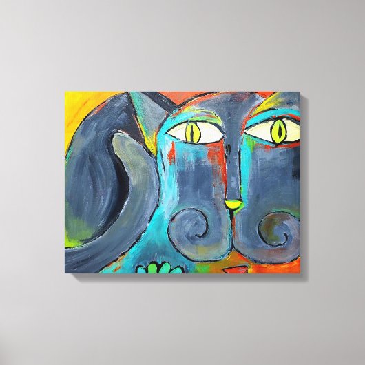 Ali's Cat Leinwanddruck (Vorderseite)