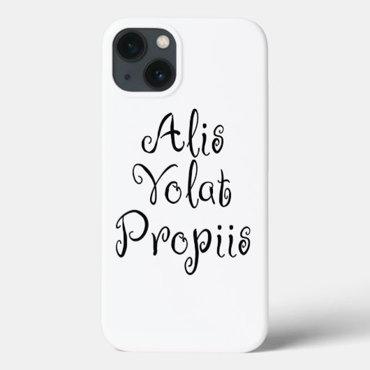 Alis Volat Propiis Case-Mate iPhone Hülle (Rückseite)