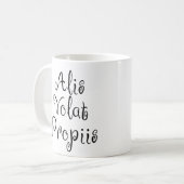 Alis Volat Propiis Kaffeetasse (Vorderseite Links)