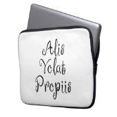 Alis Volat Propiis Laptopschutzhülle (Vorderseite Links)