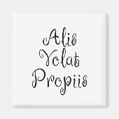 Alis Volat Propiis Magnet (Vorne)
