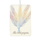 Alis volat propriis fliegt sie mit ihren eigenen F Autolufterfrischer (Vorderseite)