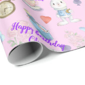 Alisa im Party der Landesregierung Geschenkpapier (Rolleneckpunkt)