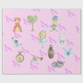 Alisa im Party der Landesregierung Geschenkpapier (Flach)