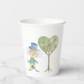 Alisa in Onederland Pappbecher (Rückseite)