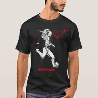 ALISHA LEHMANN FRAUEN PRO FOOTBALL PLAYER T-Shirt