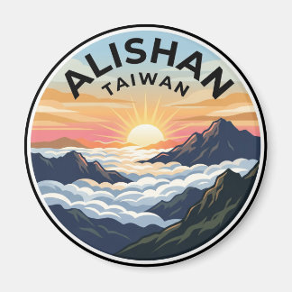 Alishan Nationalpark Taiwan Magnet