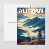 Alishan Taiwan Reise Postkarte (Vorne/Hinten)
