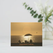 Aliso Beach Postkarte (Stehend Vorderseite)