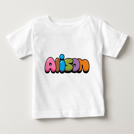Alison Baby T-shirt (Vorderseite)