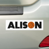 Alison Basketball Autoaufkleber (Auf Auto)