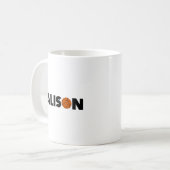 Alison Basketball Kaffeetasse (Vorderseite Links)