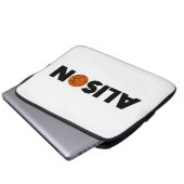 Alison Basketball Laptopschutzhülle (Vorne Knopf)