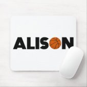 Alison Basketball Mousepad (Mit Mouse)