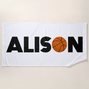 Alison Basketball Strandtuch