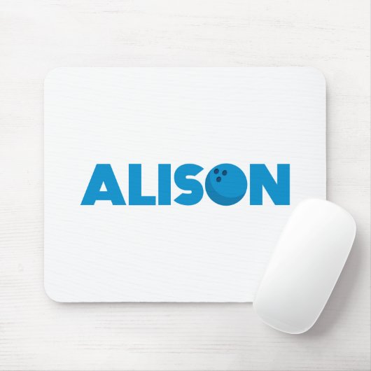 Alison Bowling Mousepad (Mit Mouse)