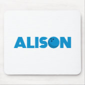 Alison Bowling Mousepad (Vorne)
