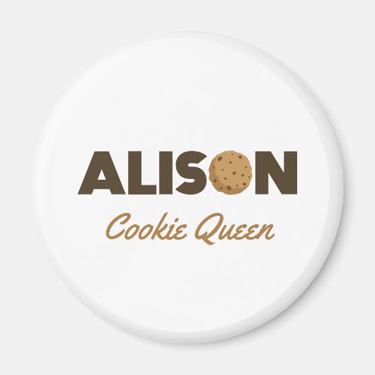 Alison Cookie Queen Magnet (Vorne)