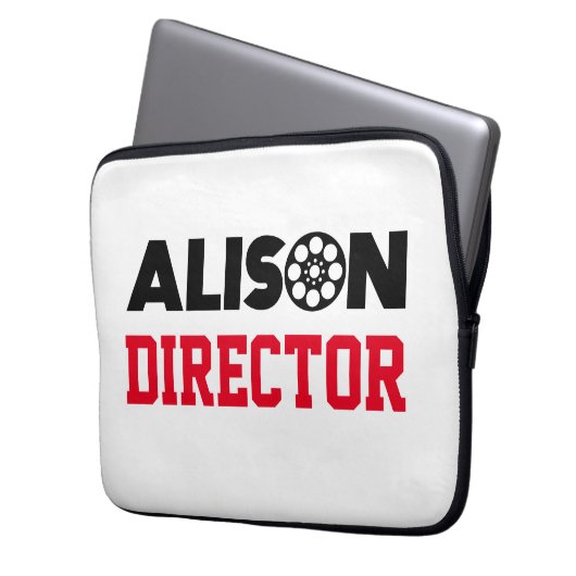 Alison Director Laptopschutzhülle (Vorderseite Links)