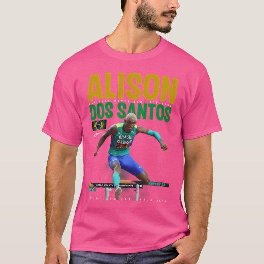 Alison Dos Santos T-Shirt (Vorderseite)