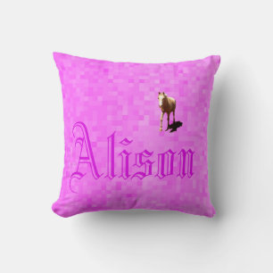 Alison Name Logo, Kissen