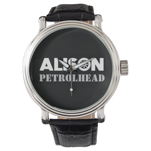 Alison Petrol Head Armbanduhr (Vorderseite)