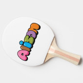 Alison Tischtennis Schläger (Seitenansicht)