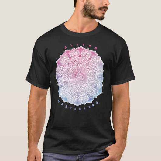 Alison Wonderland Mandala Classic T - Shirt (Vorderseite)