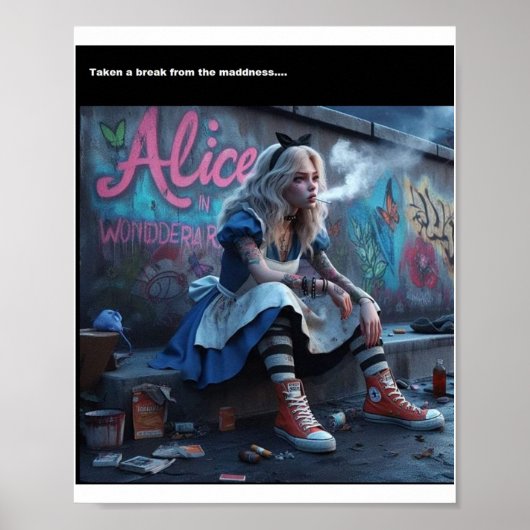 Alison Wonderlund Poster (Vorne)