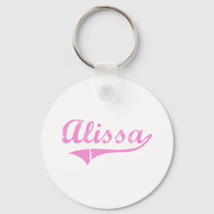 Alissa klassischer Art-Name Schlüsselanhänger