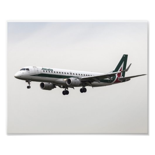 Alitalia Embraer 190 Fotodruck (Vorne)