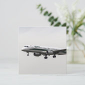 Alitalia Embraer 190 Karte (Stehend Vorderseite)