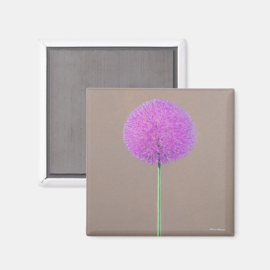 Alium Magnet (Vorderseite/Rückseite)