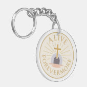 Alive Forevermore Easter 2026 Acrylic Keychain Schlüsselanhänger (Vorderseite links)