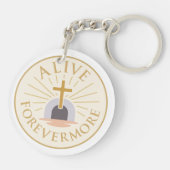 Alive Forevermore Easter 2026 Acrylic Keychain Schlüsselanhänger (Rückseite)